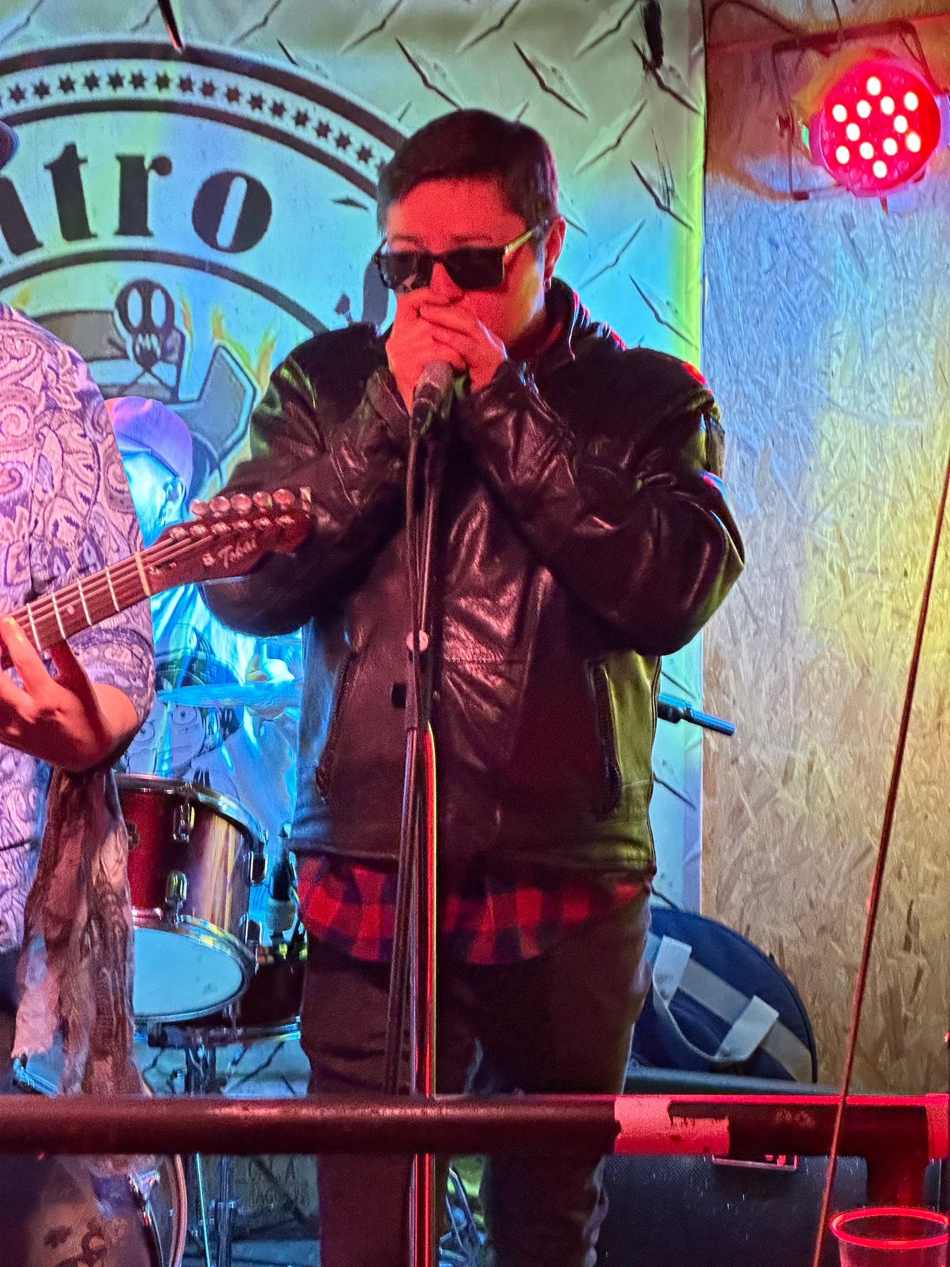 Los Killtros Blues en el estudio de grabación